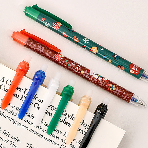 Jolly Friends Erasable Gel Pens