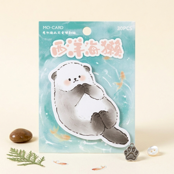 Joyful Animal Pals Sticky Notes