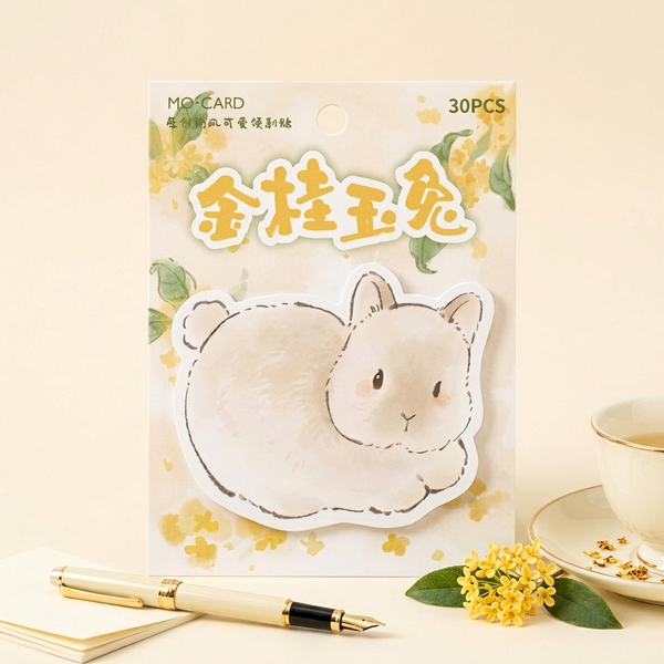 Joyful Animal Pals Sticky Notes