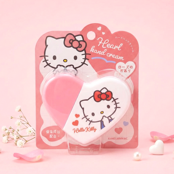 Kamio Japan Heart Shaped Hand Cream - Sanrio Characters