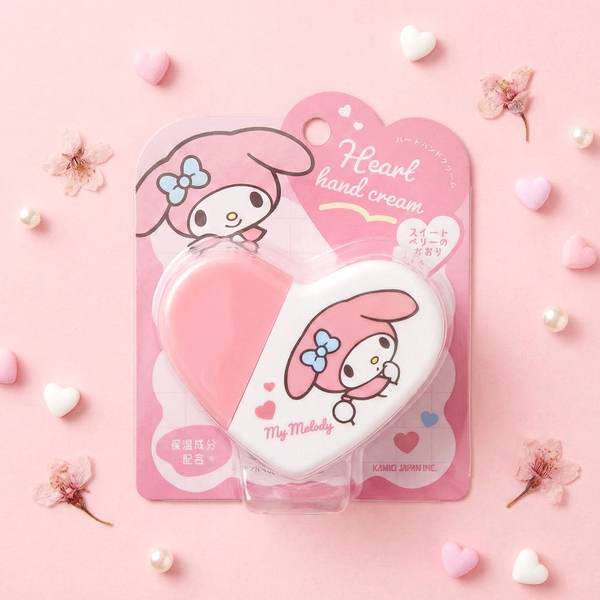 Kamio Japan Heart Shaped Hand Cream - Sanrio Characters