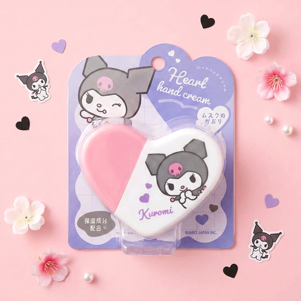 Kamio Japan Heart Shaped Hand Cream - Sanrio Characters