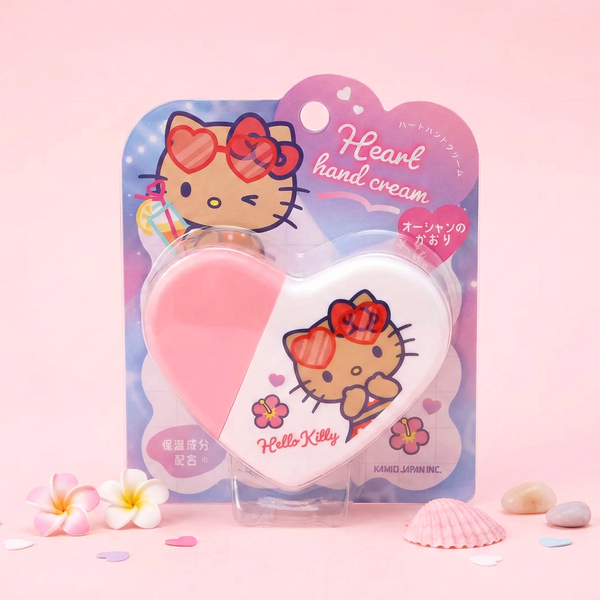 Kamio Japan Heart Shaped Hand Cream - Sanrio Characters