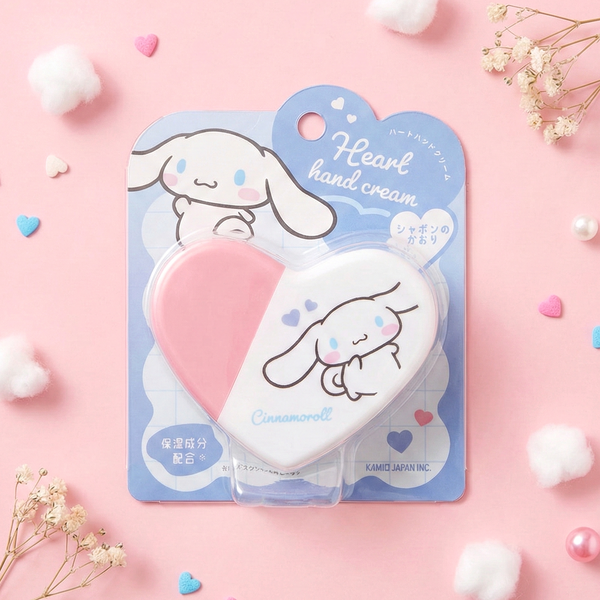 Kamio Japan Heart Shaped Hand Cream - Sanrio Characters