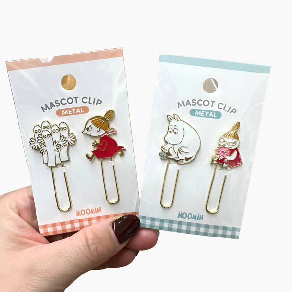 Kamio Mascot Paper Clips - Set of 2 - Limited Edition - Moomin