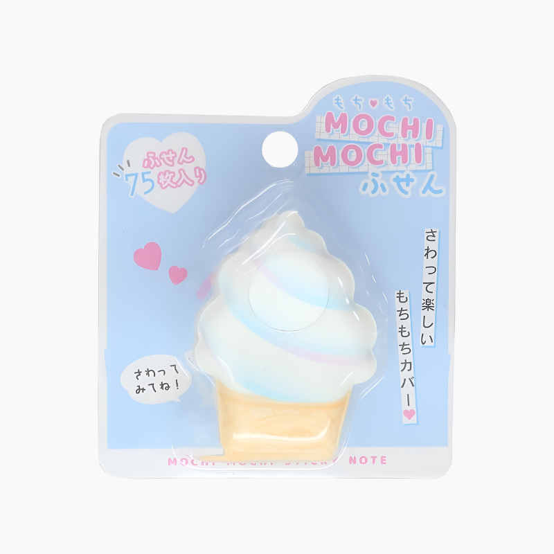 Kamio Mochi Mochi Sticky Notes - Ice Cream
