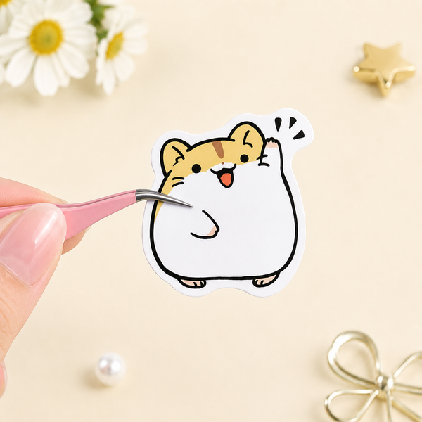 Kawaii Japanese Hamster Stickers