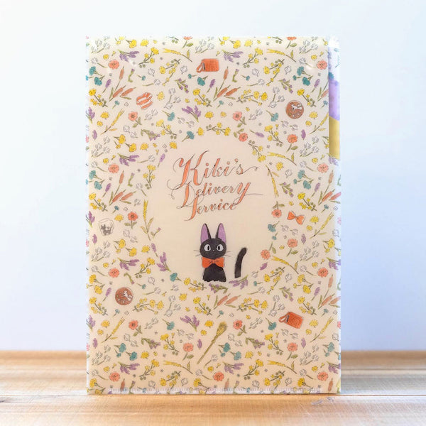 Kiki's Delivery Service Folder With Dividers - Flowers