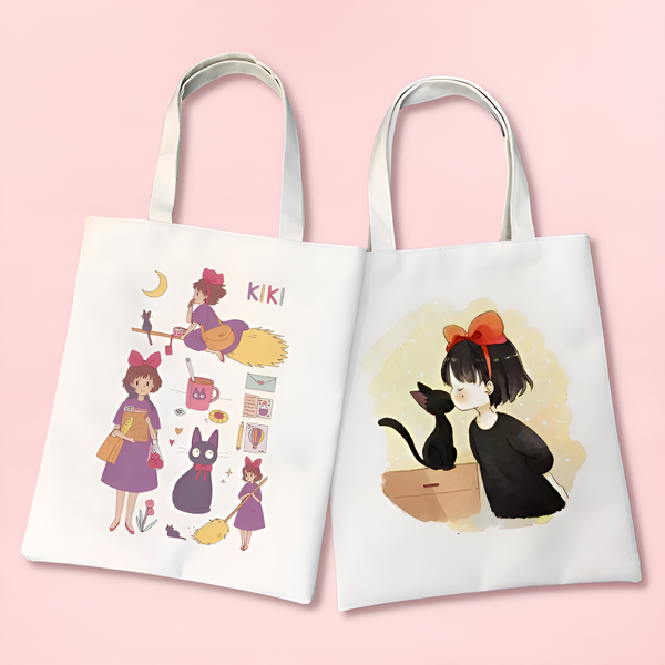 Kiki's Delivery Service Tote Bag - Whiskered Kiss