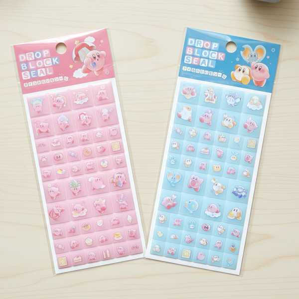 Kirby Drop Block Stickers