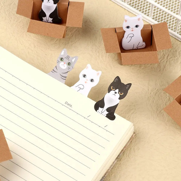 Kitty In A Box Sticky Notes