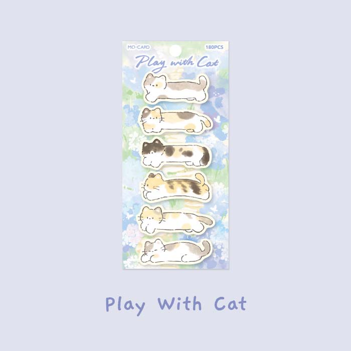 Kitty Index Sticky Notes | Kawaii Pen Shop