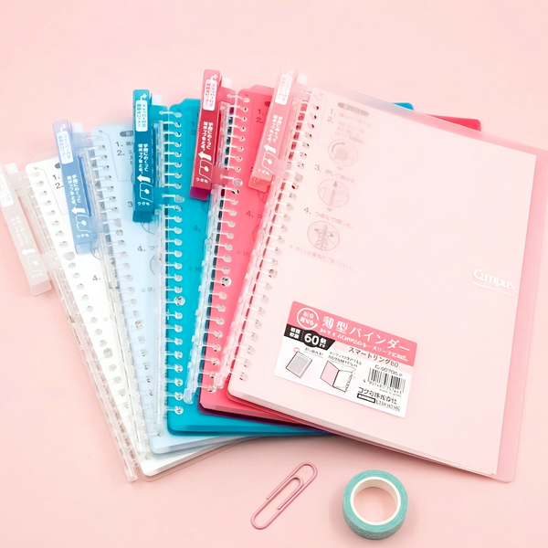 KOKUYO Campus Smart Ring Binder Notebook - B5 - 60 Sheets