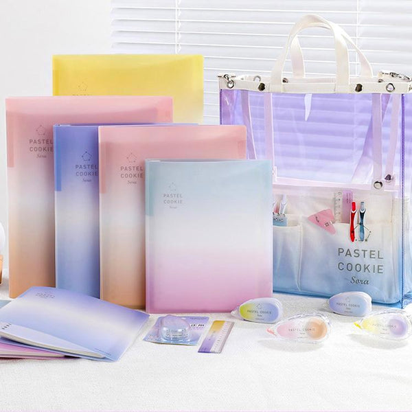 Kokuyo Pastel Cookie Binder - New Ombre Edition