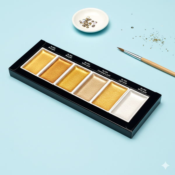 Kuretake Gansai Tambi Starry Colors - 6 Color Set