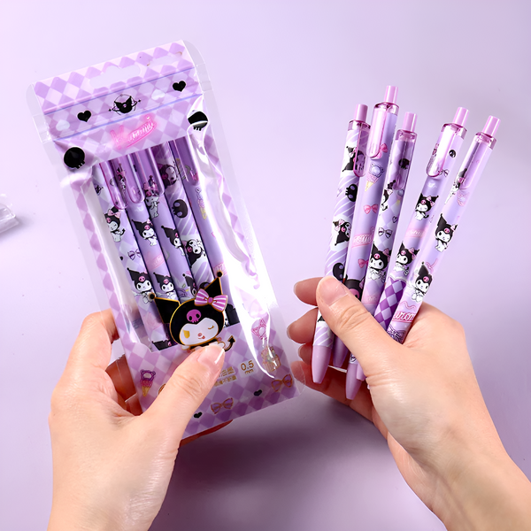 Kuromi Gel Pen Set