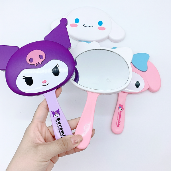 Sanrio Mirror + Comb Vanity Set - Kuromi