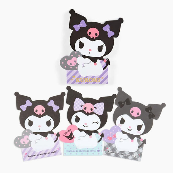 Kuromi Shaped Memo Pad