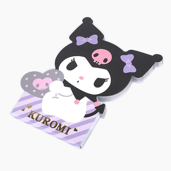 Kuromi Shaped Memo Pad