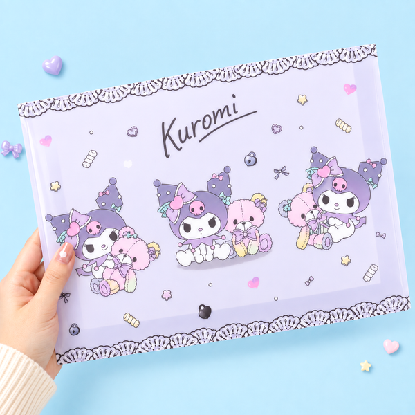 Kuromi Sweet Lace File Folder - Limited Edition