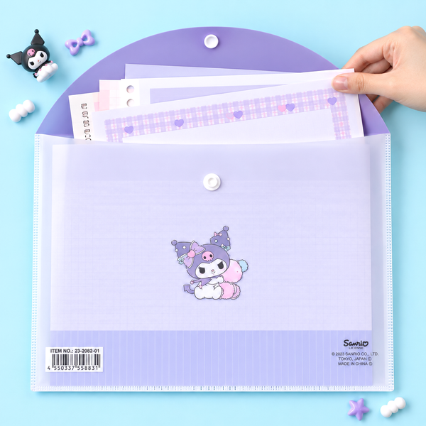 Kuromi Sweet Lace File Folder - Limited Edition