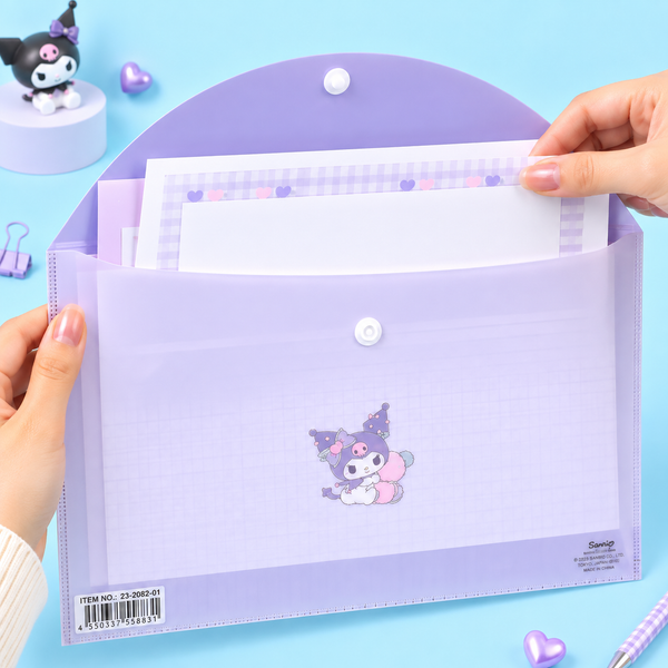 Kuromi Sweet Lace File Folder - Limited Edition