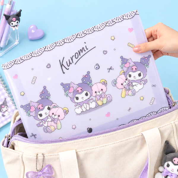 Kuromi Sweet Lace File Folder - Limited Edition