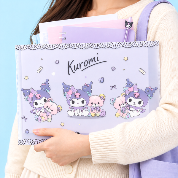Kuromi Sweet Lace File Folder - Limited Edition