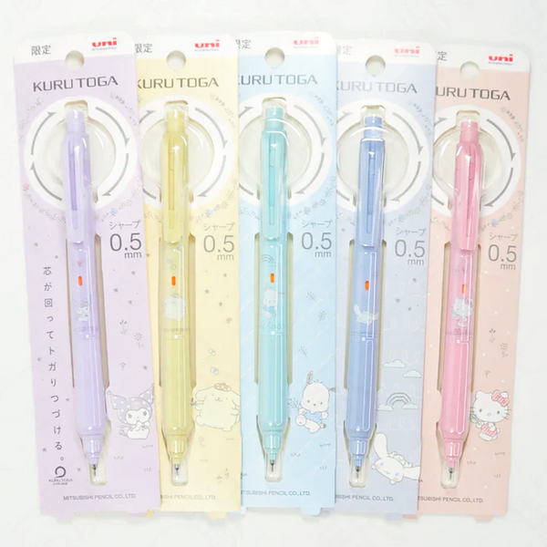 Uni Kuru Toga x Sanrio Characters Mechanical Pencil - Limited Edition