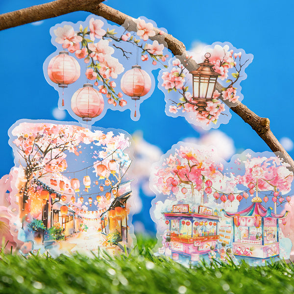 Kyoto in Spring PET Stickers