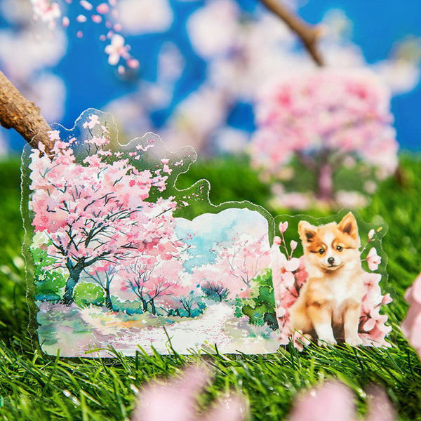 Kyoto in Spring PET Stickers