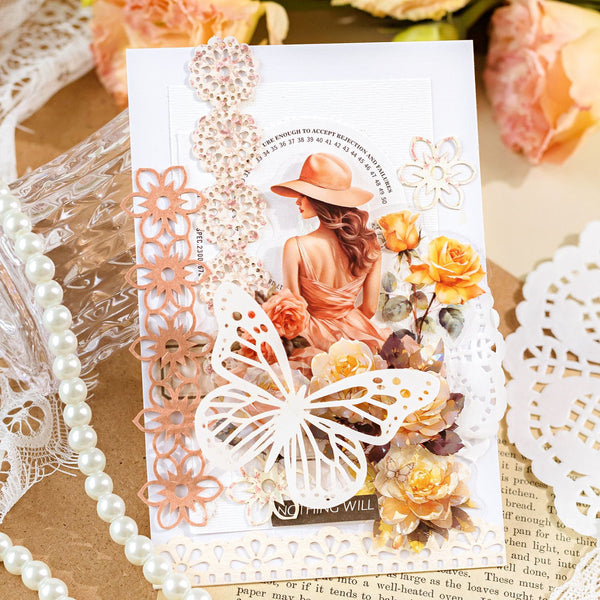 Lace Blossom Enchantment Paper Set