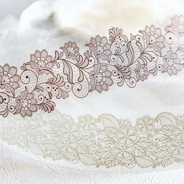 Lace Series Large Masking Tapes