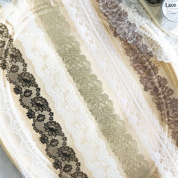 Lace Series Large Masking Tapes