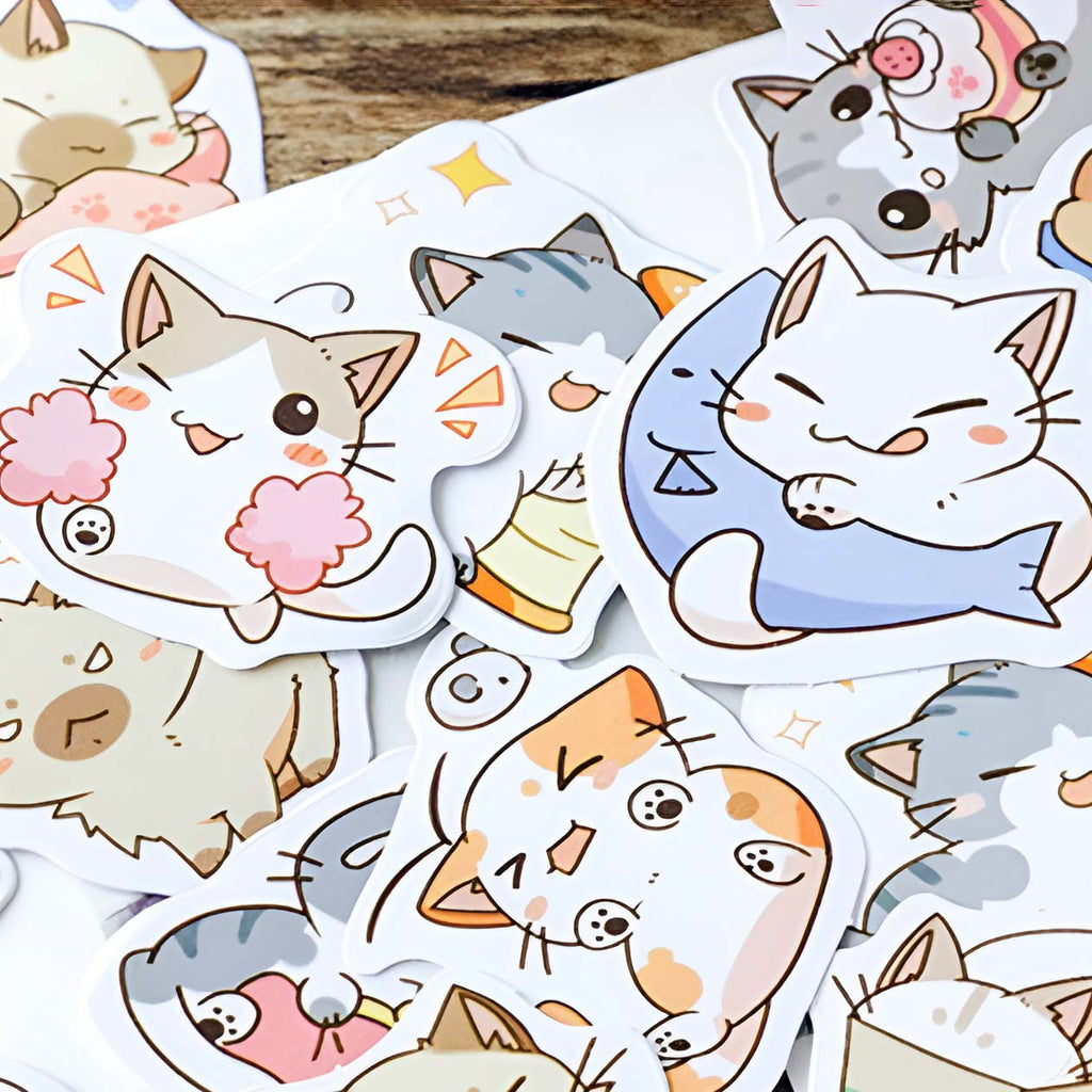 New Adorable Cat Stickers