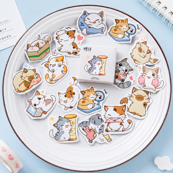 Little Chibi Cat Stickers