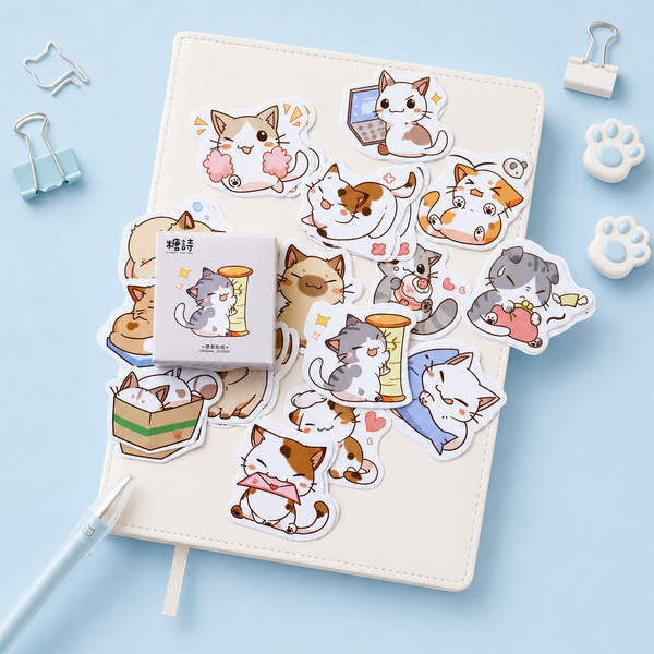 Little Chibi Cat Stickers