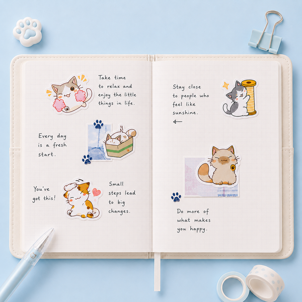 Little Chibi Cat Stickers