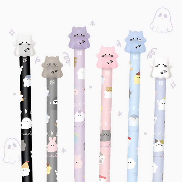 Little Ghosts Fluorescent Pencil - Limited Halloween Edition