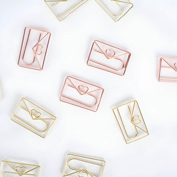 Love Letters Paper Clips - Set of 30