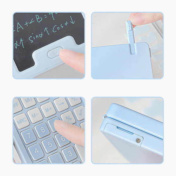 Math Mate – Dual Screen Calculator with One-Tap Erase Writing Pad