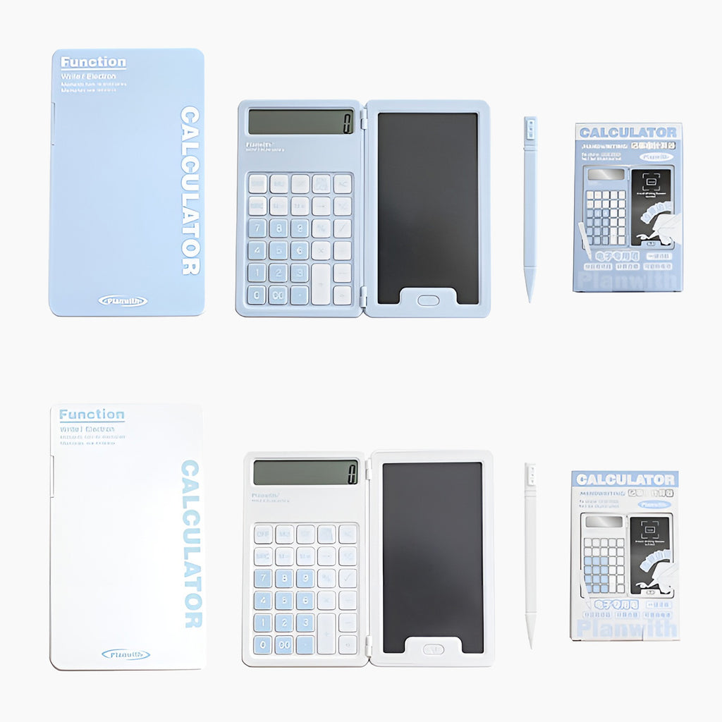 Math Mate – Dual Screen Calculator with Writing Pad | Kawaii Pen Shop