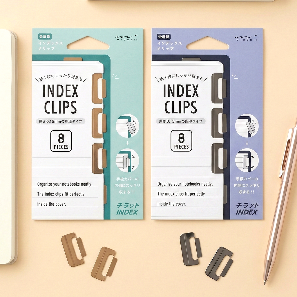 Midori Chiratto Index Clips