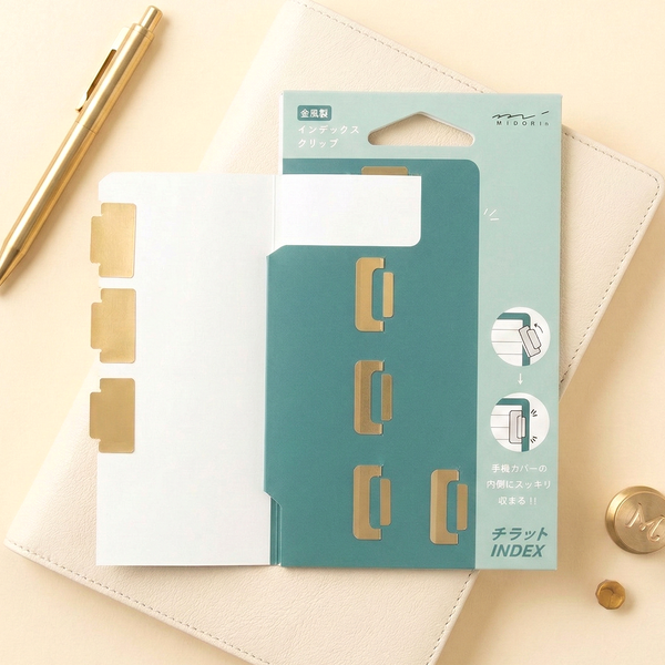 Midori Chiratto Index Clips