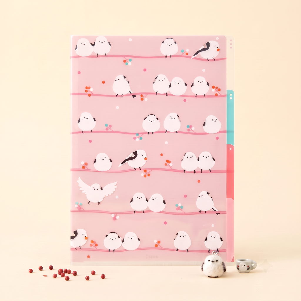 Midori Folder With Dividers - Shima Enaga Limited Edition