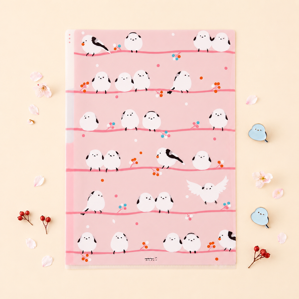 Midori Folder With Dividers - Shima Enaga Limited Edition