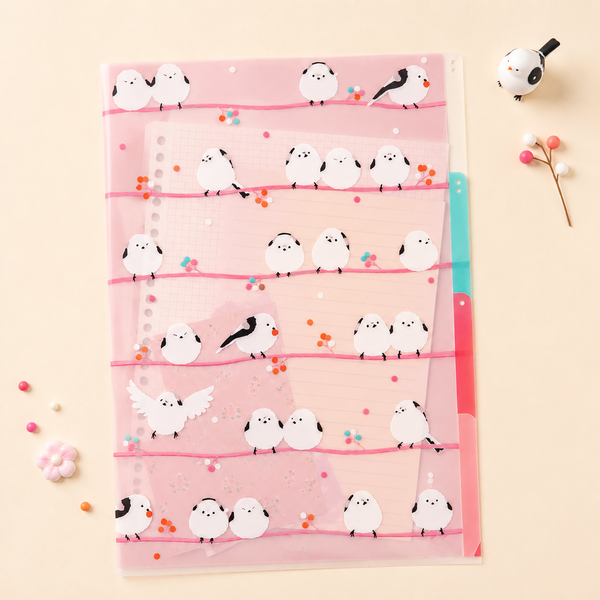Midori Folder With Dividers - Shima Enaga Limited Edition