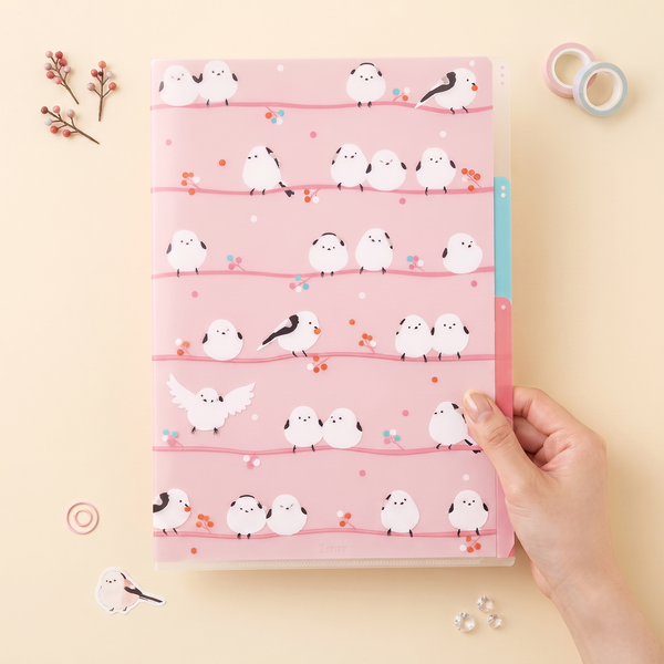 Midori Folder With Dividers - Shima Enaga Limited Edition