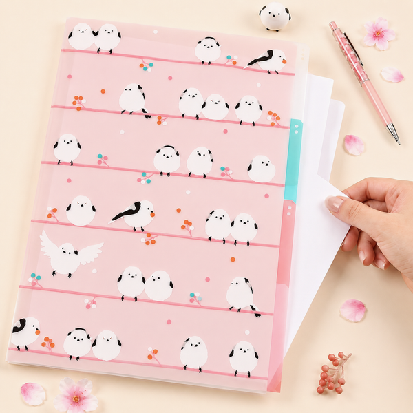 Midori Folder With Dividers - Shima Enaga Limited Edition