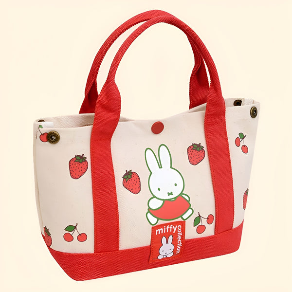 Miffy Berry Bliss Canvas Tote